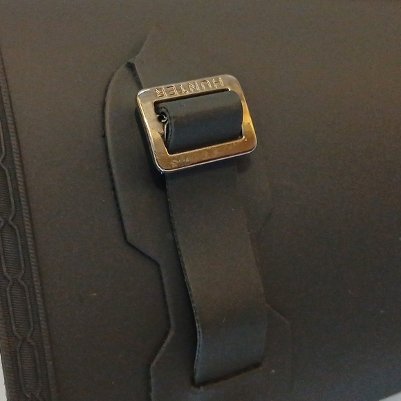 Hunter Original Tall Ladies Dark Slate Rain Boots - Picture 4 of 16